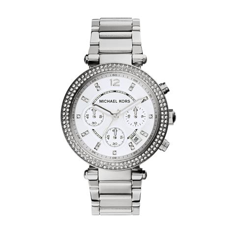 michael kors watch stainless steel.